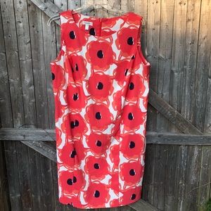 Dressbarn 20W Floral Knee Length Dress